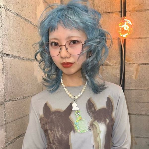 IBUKIのスタイル:ペールブルー × ウルフ